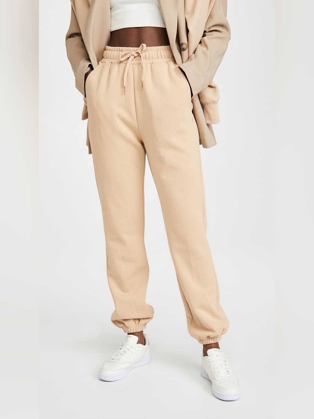 WeWoreWhat Active Classic Sweatpants Tan M